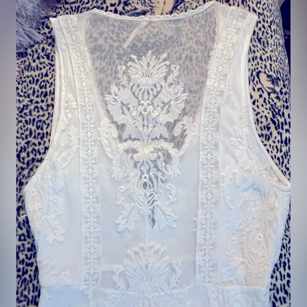 🌹Free People lace mini dress